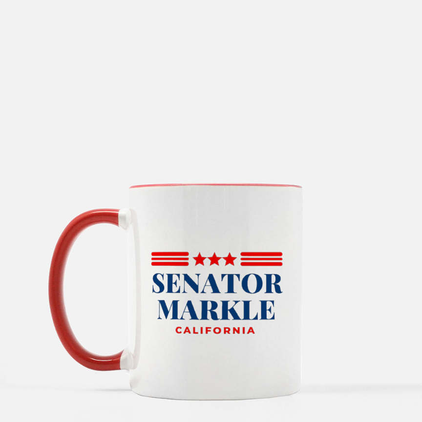 Senator Markle Travel Mug with Lid 10 oz.